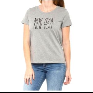 Brand new Rae Dunn New Year New You t shirt